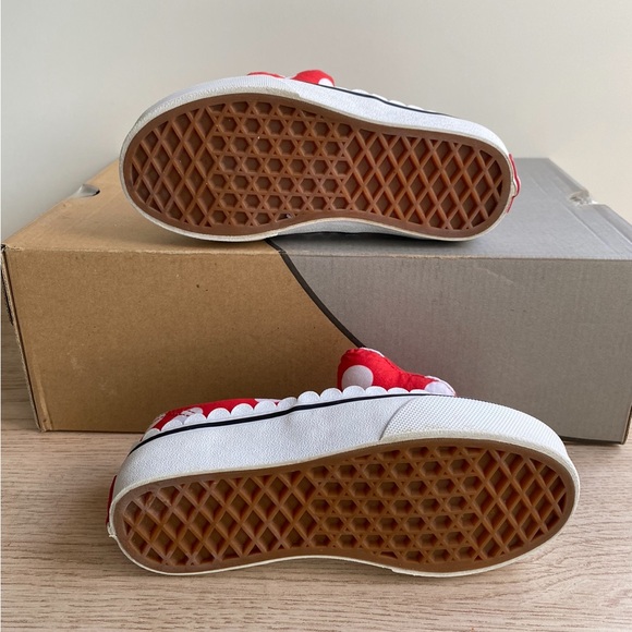 Vans x Disney Minnie Mouse Gore Bow Kids Sneakers - SZ 12 C - Picture 8 of 13